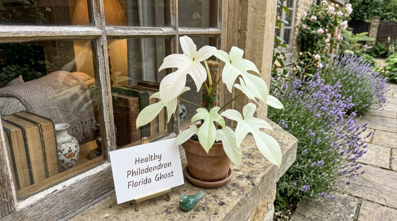 Healthy Philodendron Florida Ghost