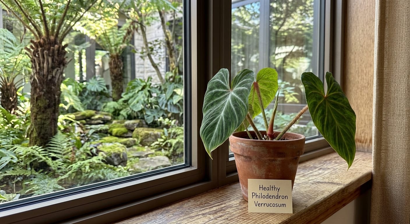 Healthy Philodendron Verrucosum
