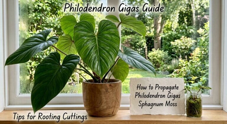 How to Propagate Philodendron Gigas in Sphagnum Moss