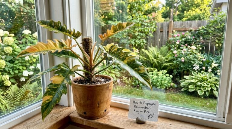 How to Propagate Philodendron Ring of Fire