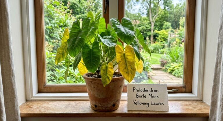 Philodendron Burle Marx Yellowing Leaves