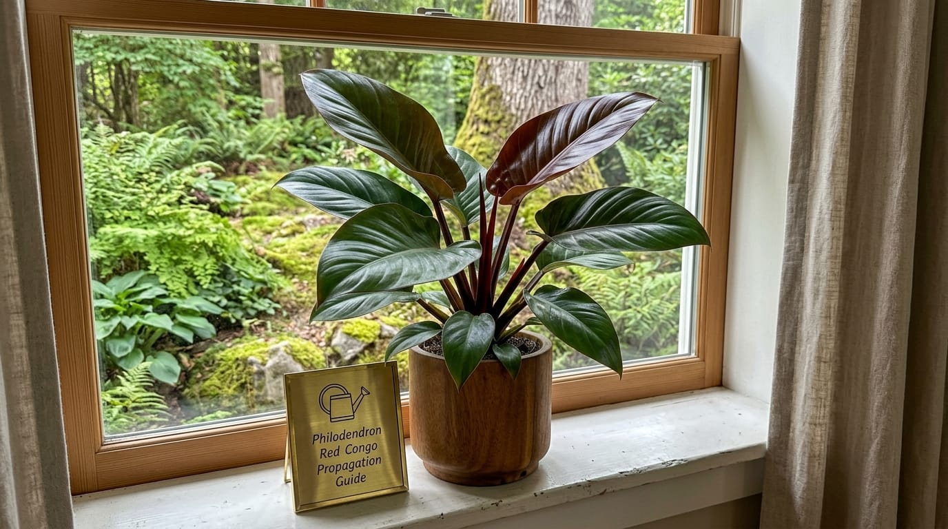 Philodendron Red Congo Propagation Guide