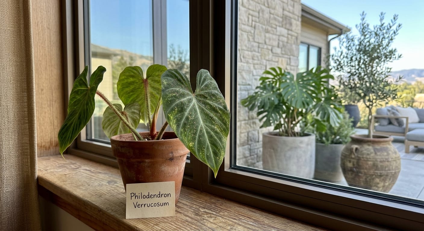 Philodendron Verrucosum plant