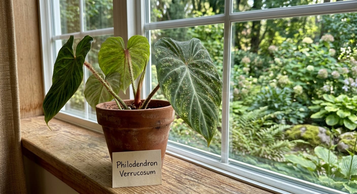 Philodendron Verrucosum