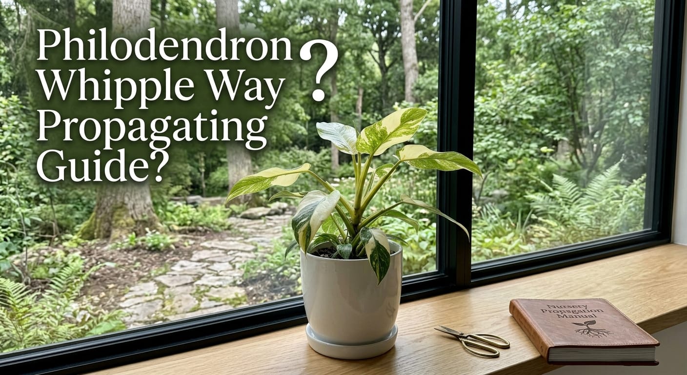 Philodendron Whipple way propagating guide
