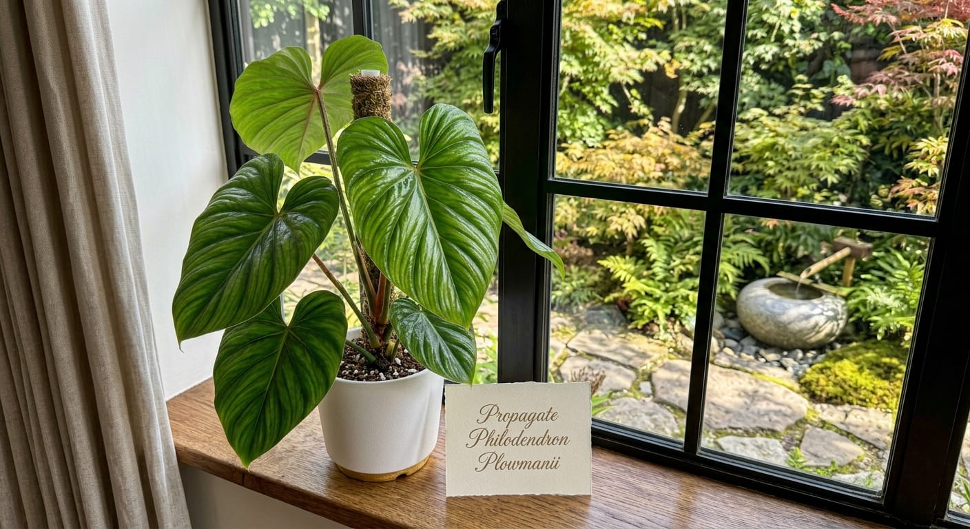 Propagate Philodendron Plowmanii