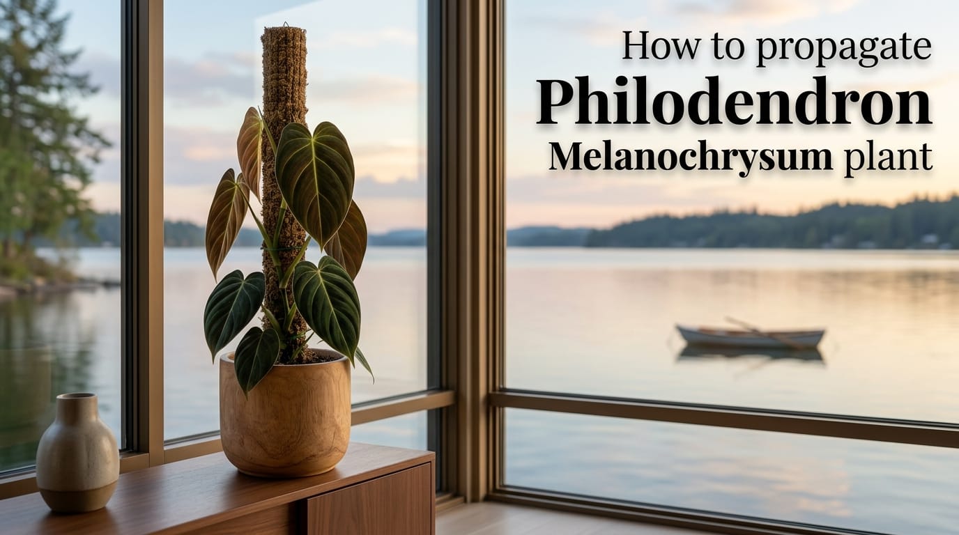 Philodendron Melanochrysum Propagating guides