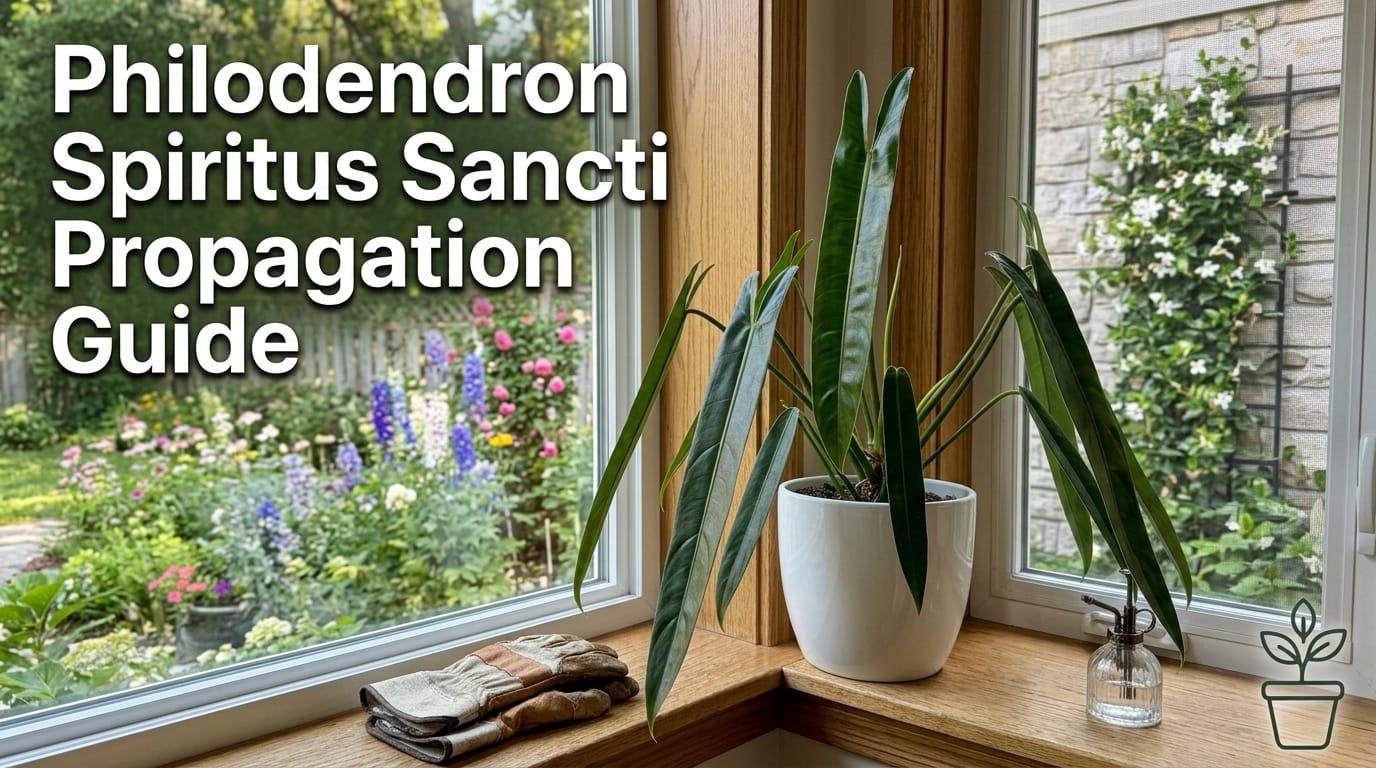 Propagating Philodendron Spiritus Sancti 