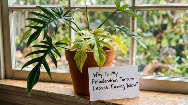 Why is My Philodendron Tortum Leaves Turning Yellow