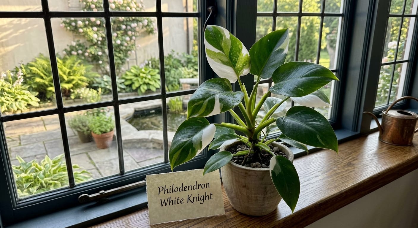 Reverted Philodendron White Knight