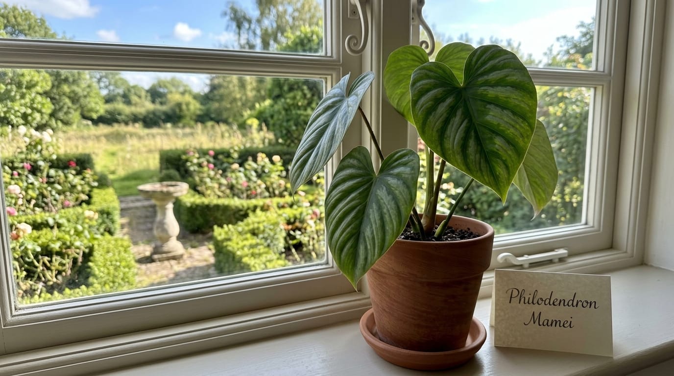 Healthy Philodendron Mamei plant 