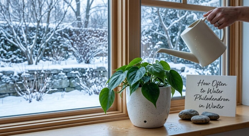 How Often to Water Philodendron in Winter