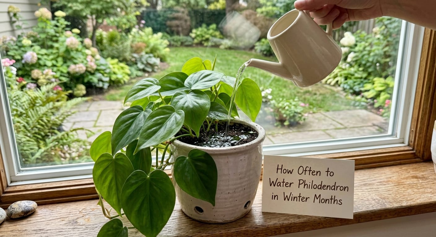 How Often to Water Philodendron in Winter Months