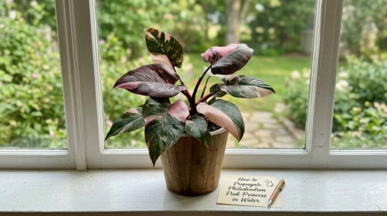 How to Propagate Philodendron Pink Princess in Water
