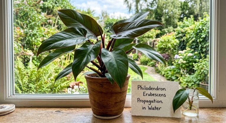 Philodendron Erubescens Propagation in Water