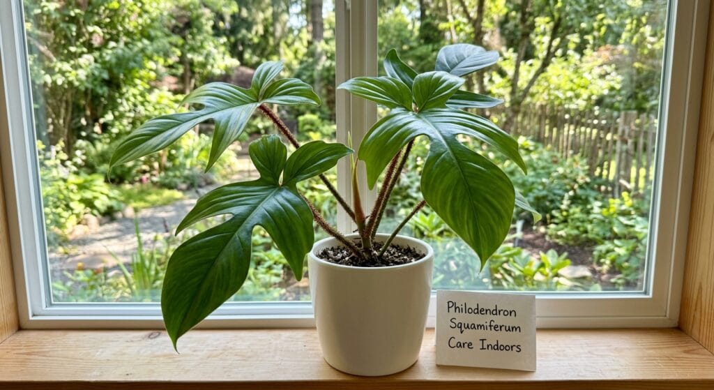 Philodendron Squamiferum Care Indoors