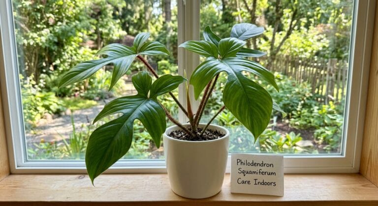 Philodendron Squamiferum Care Indoors