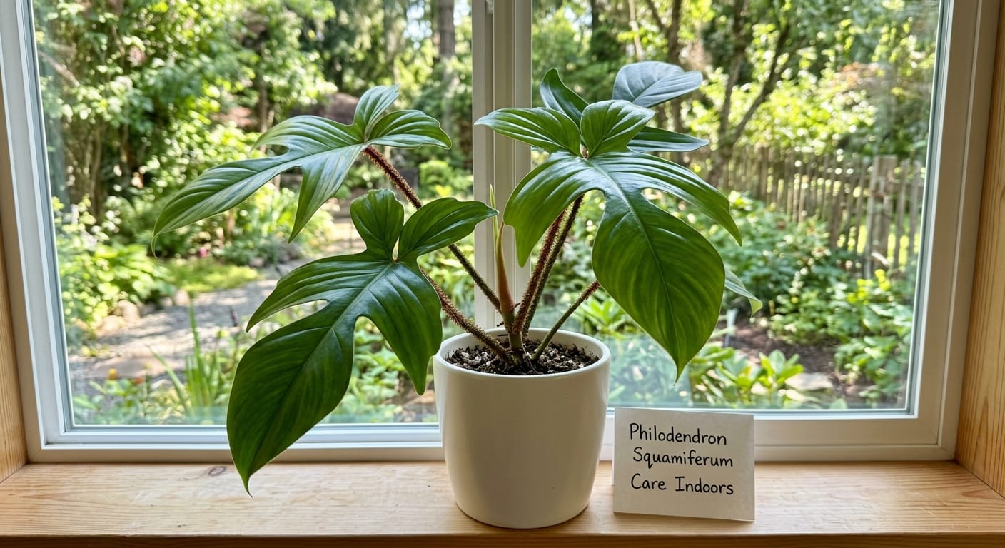Philodendron Squamiferum Care Indoors