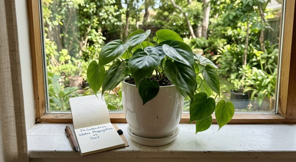 Philodendron Water Propagation vs Soil