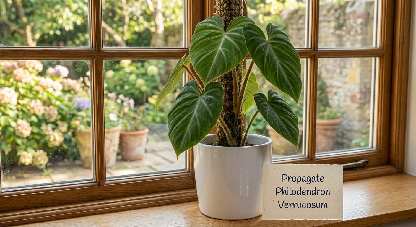 Propagate Philodendron Verrucosum